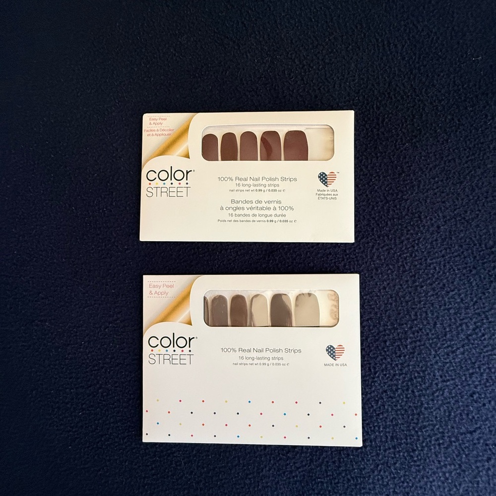 Color Street Nail Polish Strips - Neutral Shades